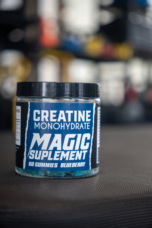 Magic Supplement — Creatina en Gomitas | Sabor Blueberry | 60 Gummies