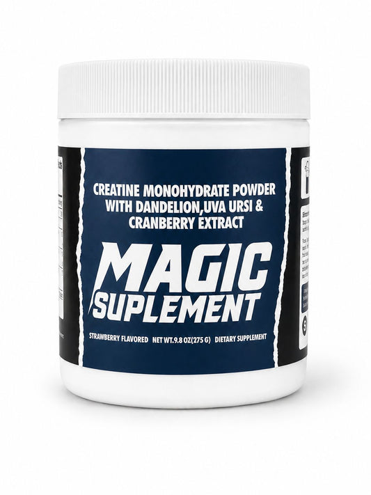 Magic Supplement — Creatina en Polvo | Sabor Fresa | 30 Servicios